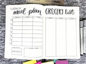 Keto Weekly Meal Plan Example